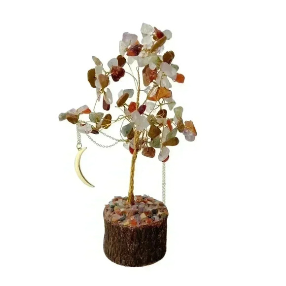 Crescent moon necklace made with love - Picture 9 of 12